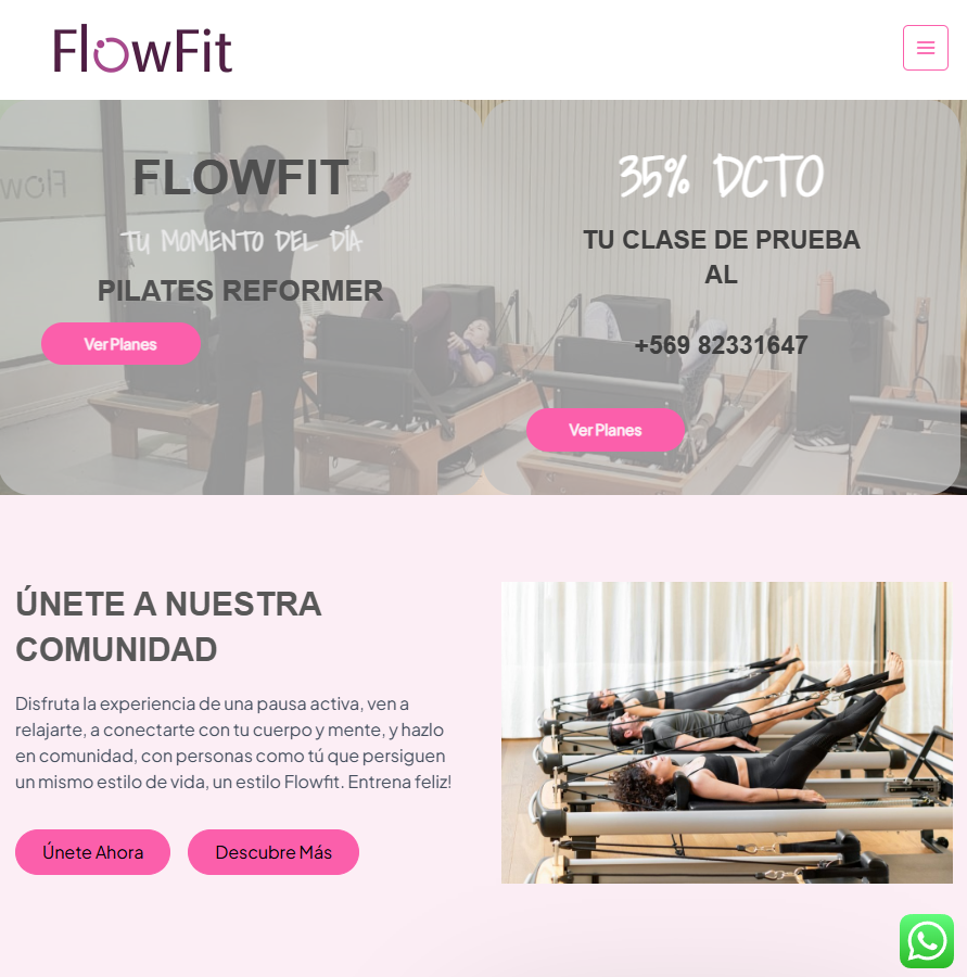 Sitio de Pilates FlowFit